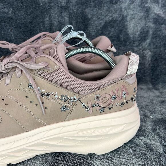Hoka X Anthropologie WOMENS 13 /MENS 12 Vibrant Bloom Bondi L Sneakers main image 4